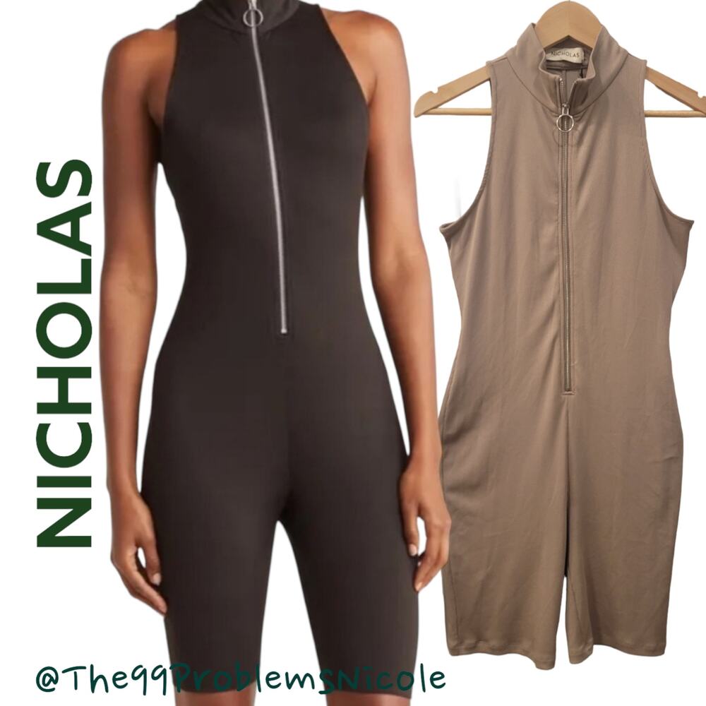 Nicholas Paola Ribbed Jumpsuit - Picture 4 of 5